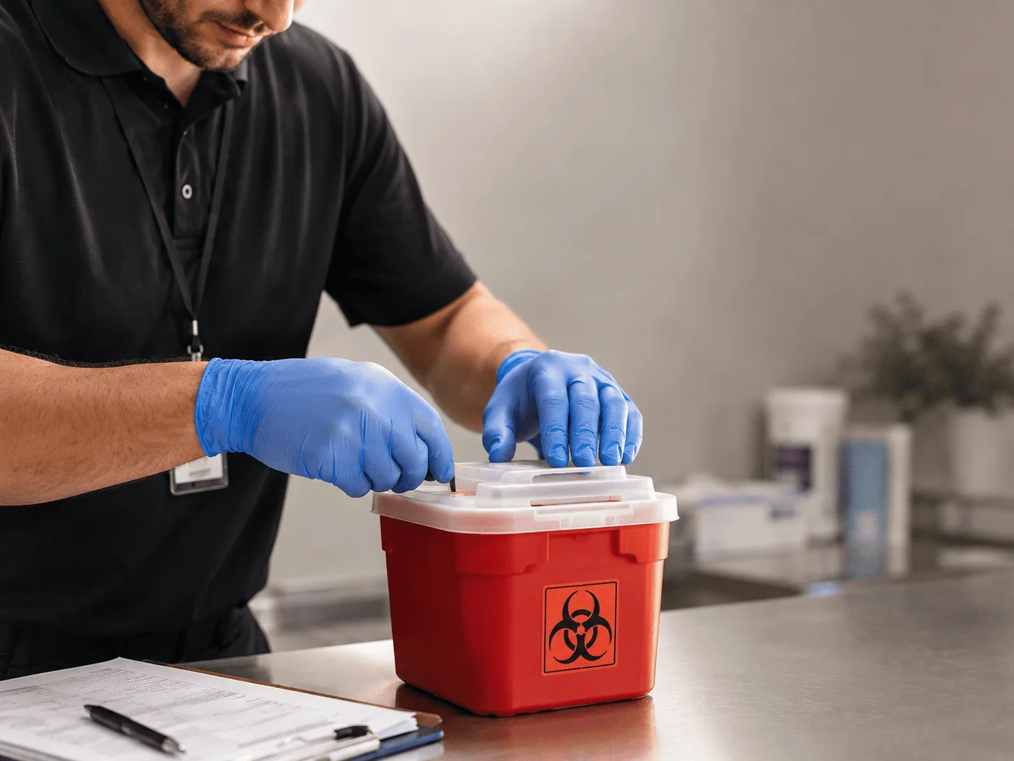 Why choose Sharps Waste Disposal in Wakeman, OH